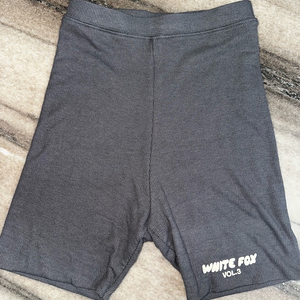White Fox Boutique Gray Women's Shorts